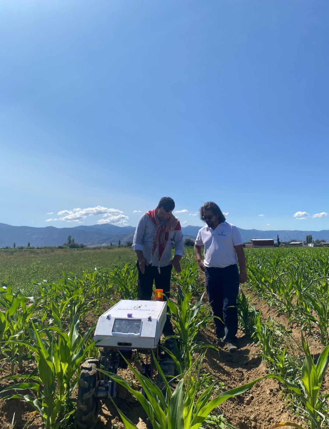 Orbiba Robotics Successfully Completes Beta Test on Corn Field!